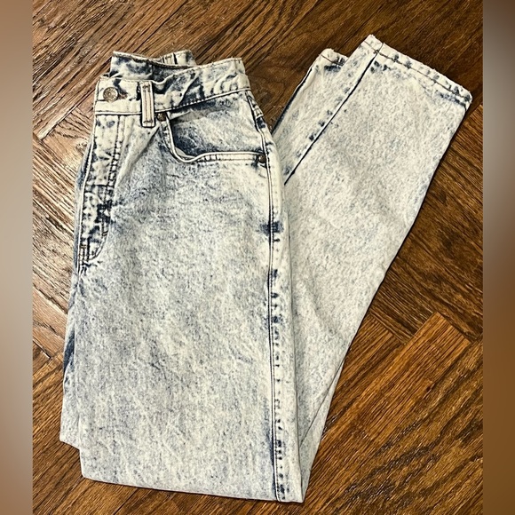 VTG Y2K Levis 900 Series Acid Washed High Rise Mom Straight Jeans SZ 9 26 X 30 - Picture 1 of 9